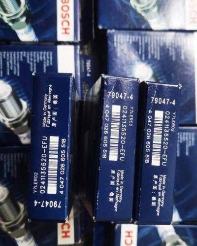 4 Pcs Bosch 0241135520 Spark Plug Y7LER02 Fit 04C905606