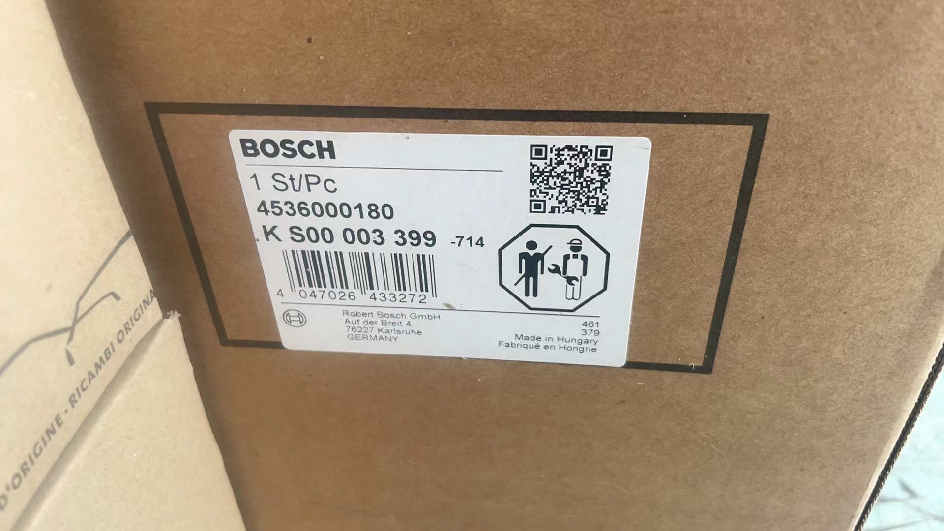 KS00003399, K S00 003 399 Bosch