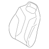 Seat Back Cover - BMW (52-10-8-094-185)