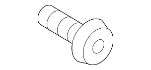 Seat Belt Lap And Shoulder Belt Bolt - Audi (N-989-261-02)