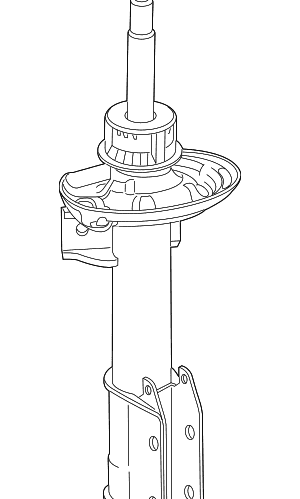 Shock Absorber - Mercedes-Benz (204-323-17-00-64)