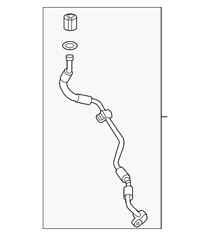 AC Tube - Audi (4K0-816-721-FC)