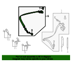 03acbf7b6fcbca31afecb272212e543d-1 Center Belt Assembly - Mercedes-Benz (221-860-25-85-8K64)