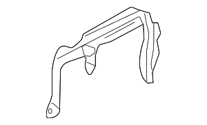 Seat Belt Mount - Audi (8P0-809-302-D)