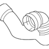 Upper Hose - Audi (4M0-122-101-DP)