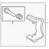 Disc Brake Caliper Bracket - Audi (8J0-615-426-D)