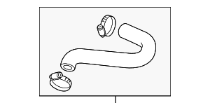 Pressure Hose - Volkswagen (7P0-145-972-A)