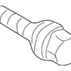 Wheel Bolt - Volkswagen (701-601-139-B)