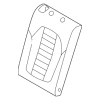 Seat Back Cover - BMW (52-20-8-493-404)