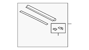 Sunshade - Audi (8W6-877-307-LL7)