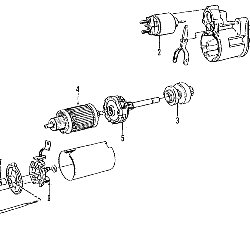 Starter Motor - Volvo (9128421)