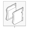 Brake Pads Front - BMW (34-11-6-889-570)