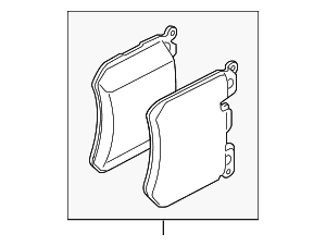 Brake Pads Front - BMW (34-11-6-889-570) Brake Pads Front - BMW (34-11-6-889-570)
