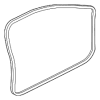 Weather-Strip On Body - Audi (8W0-831-721-C)