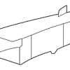 Lower Duct - BMW (51-74-7-308-826)