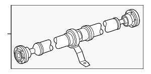 Drive Shaft - Audi (8T0-521-101-AC) Drive Shaft - Audi (8T0-521-101-AC)