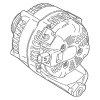 Rp Alternator 123010 - BMW (12-31-7-646-814)