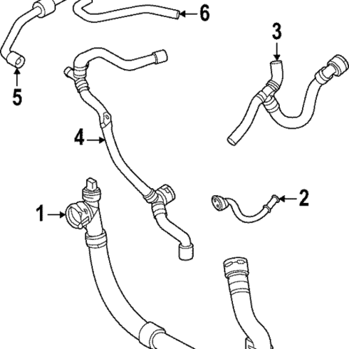 By-Pass Hose - Volkswagen (5WA-121-109-D)