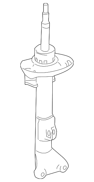 Suspension Strut - Mercedes-Benz (218-323-22-00) Suspension Strut - Mercedes-Benz (218-323-22-00)