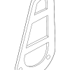 Tail Lamp Assembly Gasket - BMW (63-21-2-993-576)