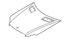 Hood - Mercedes-Benz (164-880-05-57-64)