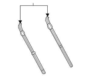 Wiper Blade - Mercedes-Benz (167-820-87-03) Wiper Blade - Mercedes-Benz (167-820-87-03)