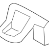 Seat Belt Receptacle Cover - Audi (8V7-886-849)