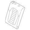 Seat Back Cover - BMW (52-20-8-079-705)