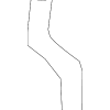 Engine Coolant Hose - Audi (06K-121-051-M)