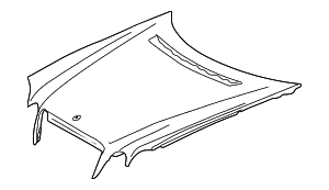 Hood - Mercedes-Benz (210-880-09-57-28)