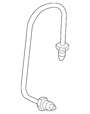 Brake Tube - Volkswagen (7P0-614-772-A)