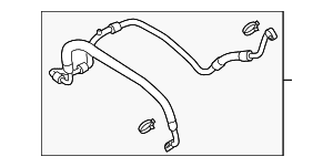 Suction Hose - Volkswagen (5C0-820-743-H)