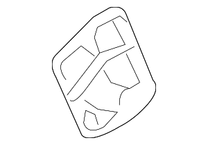 Seat Belt Bezel - Mercedes-Benz (447-919-19-00-9051)
