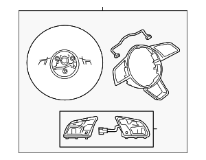 Steering Wheel - Audi (8V0-419-091-CG-INU)