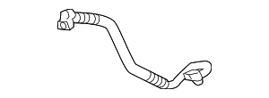 AC Hose - BMW (64-53-6-909-235)