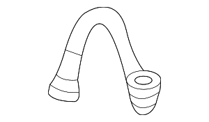 Breather Tube - Audi (80A-201-268)