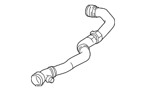 Upper Hose - BMW (17-12-7-535-560) Upper Hose - BMW (17-12-7-535-560)
