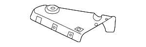 Exhaust Heat Shield - Audi (420-825-689-B)