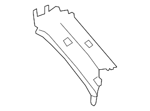 Lock Pillar Trim - Volvo (31426887)