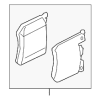 Brake Pads Front - BMW (34-11-6-888-458)