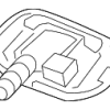 Nozzle - Audi (4M8-955-987)