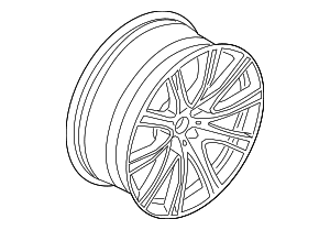 Wheel, Alloy - BMW (36-11-8-099-626)