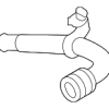 Engine Coolant Pipe - Audi (0P2-121-164-B)