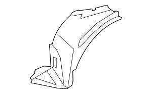 Ft Fender Liner - BMW (51-71-8-046-303)