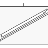 Belt Weather-Strip - Audi (8R0-853-764-H-T94)