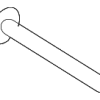 Center Buckle Bolt - Audi (N-912-330-01)