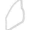 Door Weather-Strip - Audi (4G0-837-911-A)