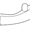 Seat Belt Guide - Mercedes-Benz (167-868-23-00-7P82)