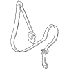 Lap & Shoulder Belt - Audi (4B9-857-811-MRR)
