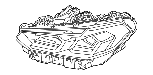 Headlamp Assembly - BMW (63-11-5-A1F-B13)